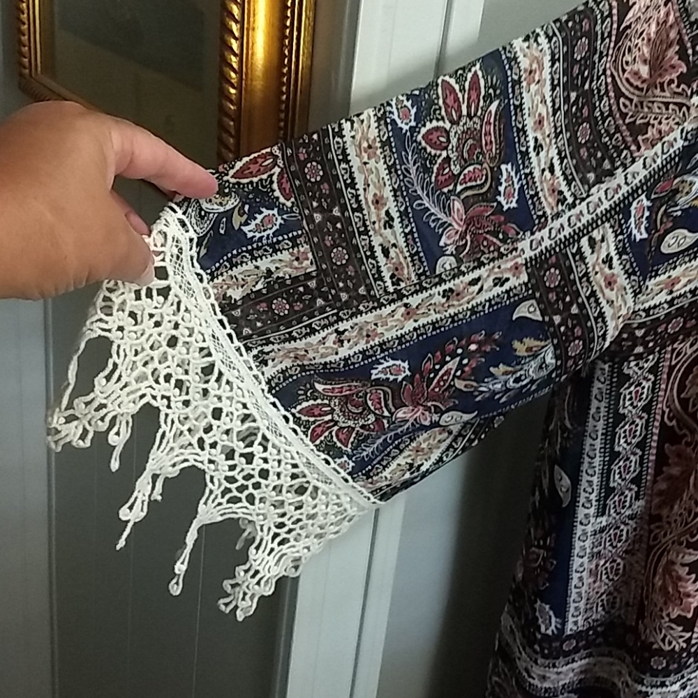 ⬇️18W LEFT Boho Duster - Picture 4 of 5